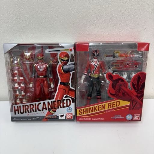 バンダイ S.H.Figuarts シンケンジャー シンケンレッド フィギュア 戦隊モノ